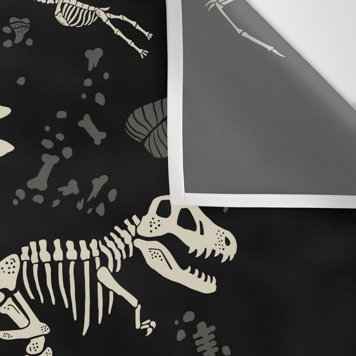 Excavated Dinosaur Fossils Wall Tapestry Gallery Image 3