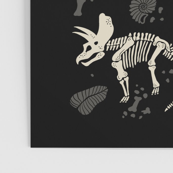 Excavated Dinosaur Fossils Poster Gallery Image 3