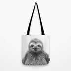 Young Sloth Tote Bag Gallery Image 2
