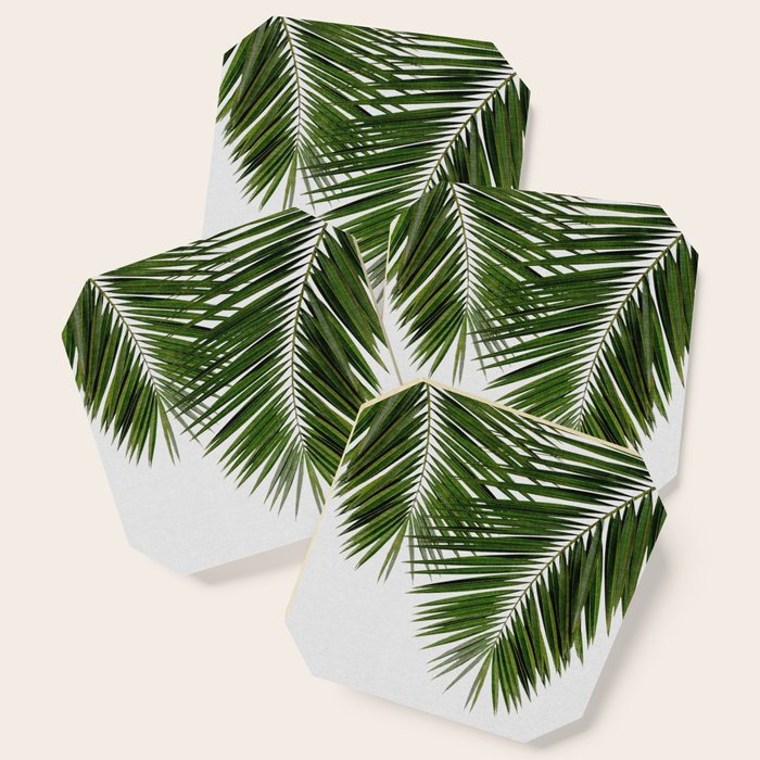 Palm Leaf II Coaster Gallery Image 1