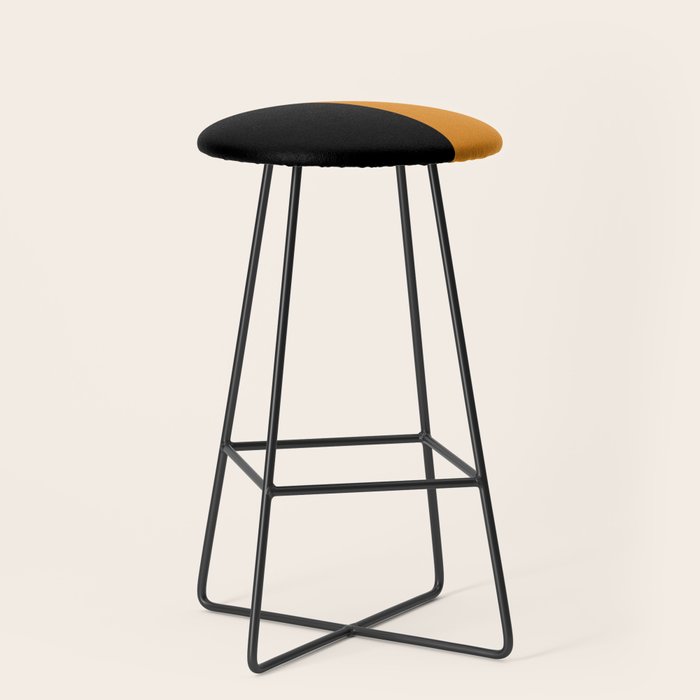 Color Block Abstract I Stool Gallery Image 1