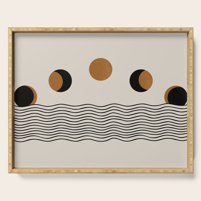 Moon Phases Serving Tray Gallery Image 1