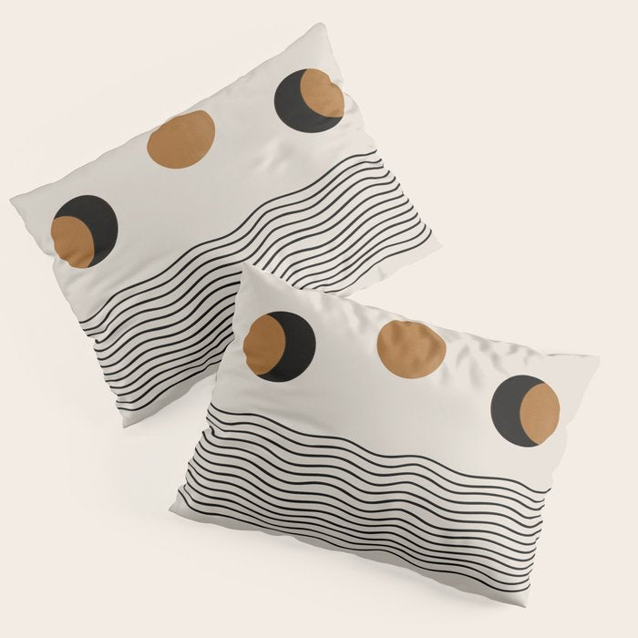 Moon Phases Pillow Sham Gallery Image 1