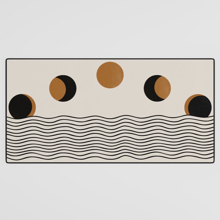 Moon Phases Desk Mat Gallery Image 3