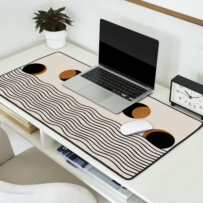 Moon Phases Desk Mat Gallery Image 2