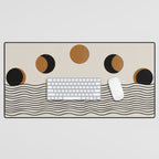 Moon Phases Desk Mat Gallery Image 1