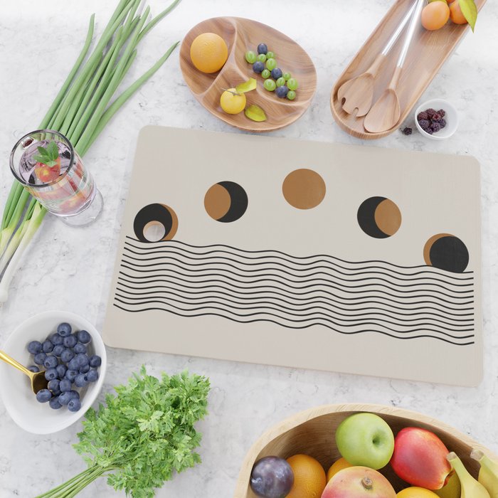 Moon Phases Cutting Board Gallery Image 2