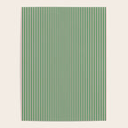 Narrow Stripes Green and Pink Vertical Pattern Poster Gallery Image 4