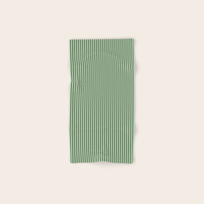 Narrow Stripes Green and Pink Vertical Pattern Bath Towel Gallery Image 1
