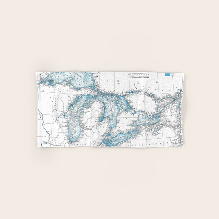 The Great Lakes Bath Towel Gallery Image 1