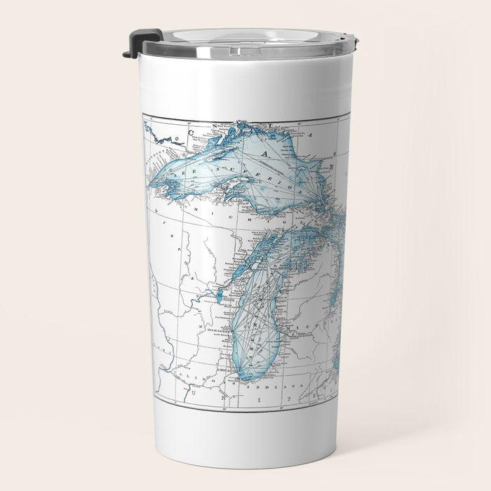 The Great Lakes Travel Mug Gallery Image 3