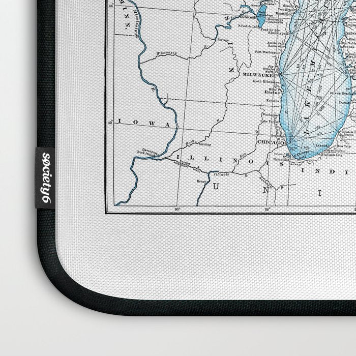 The Great Lakes Laptop Sleeve Gallery Image 3