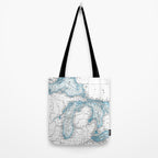 The Great Lakes Tote Bag Gallery Image 2
