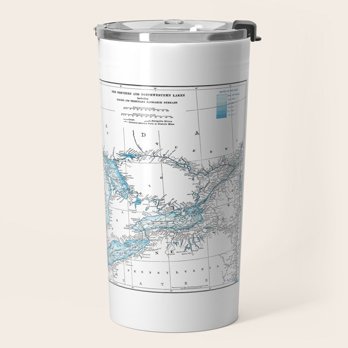 The Great Lakes Travel Mug Gallery Image 2