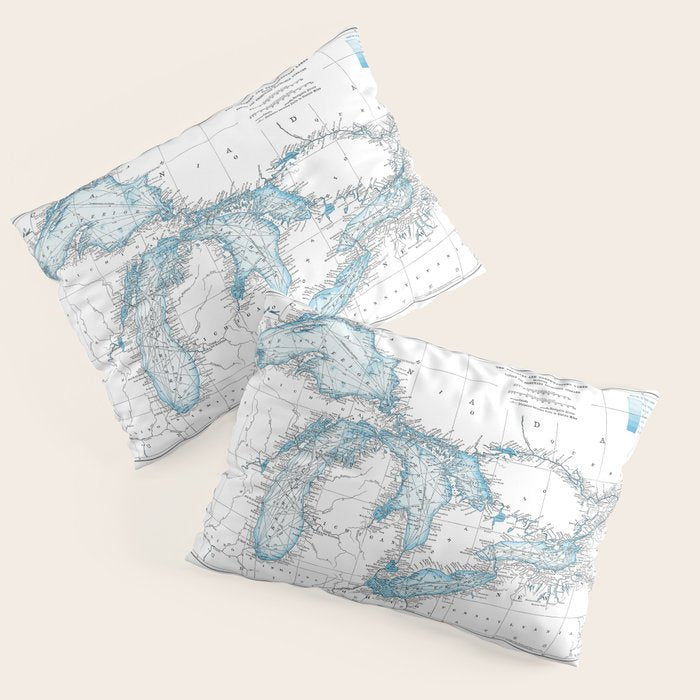 The Great Lakes Pillow Sham Gallery Image 3
