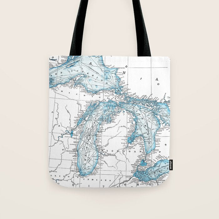 The Great Lakes Tote Bag Gallery Image 1