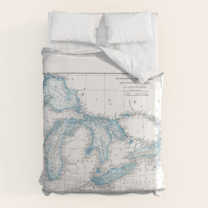 The Great Lakes Duvet Cover Gallery Image 6