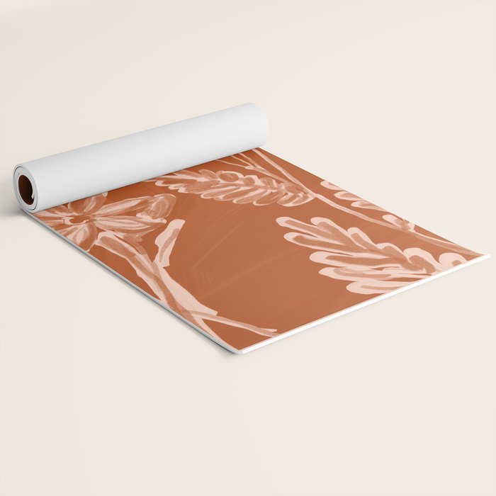 Minimalist wildflowers 2 Yoga Mat Gallery Image 2