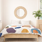 Terrazzo Abstract Pattern Duvet Cover Gallery Image 3