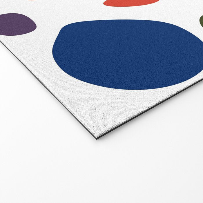 Terrazzo Abstract Pattern Welcome Mat Gallery Image 2