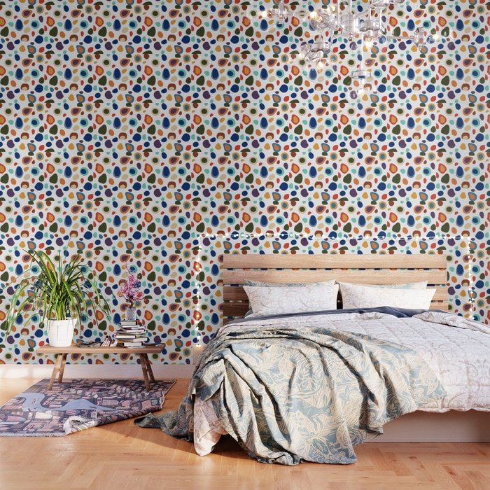 Terrazzo Abstract Pattern Wallpaper Gallery Image 3