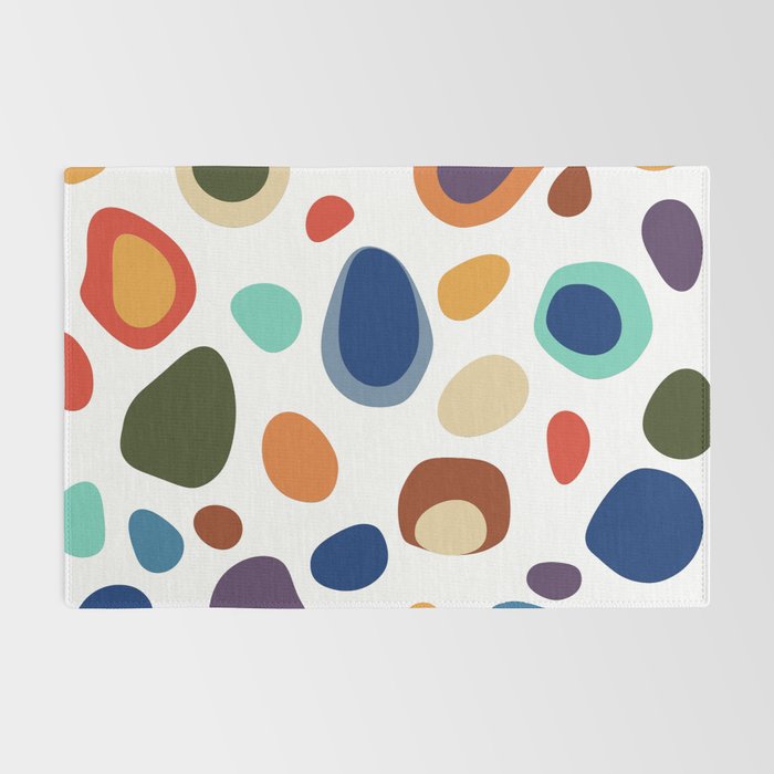 Terrazzo Abstract Pattern Rug Gallery Image 2