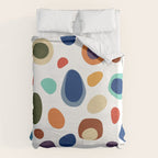 Terrazzo Abstract Pattern Duvet Cover Gallery Image 6