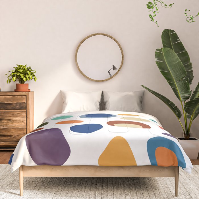 Terrazzo Abstract Pattern Comforter Gallery Image 3