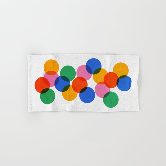 Bauhaus Circle Study Bath Towel Gallery Image 1