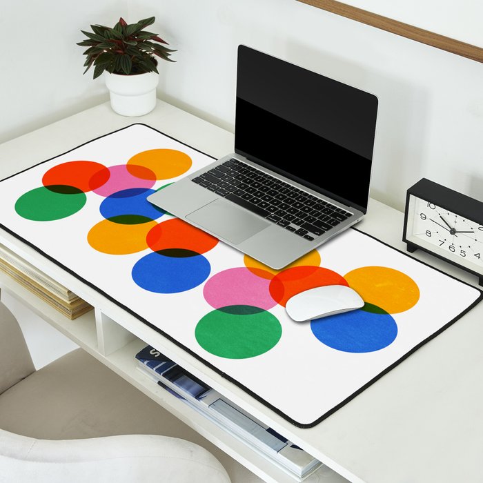Bauhaus Circle Study Desk Mat Gallery Image 2