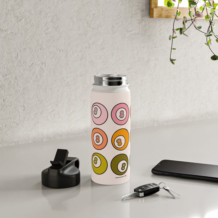 Rainbow Eight Ball Water Bottle Gallery Image 4