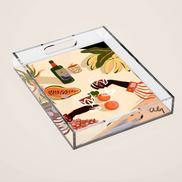 Cheers to You Acrylic Tray Gallery Image 1
