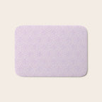 Dotted Scallop - Wisteria Bath Mat Gallery Image 1