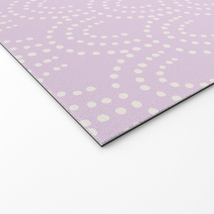 Dotted Scallop - Wisteria Welcome Mat Gallery Image 2