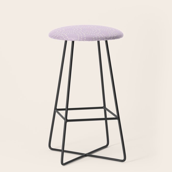 Dotted Scallop - Wisteria Stool Gallery Image 1