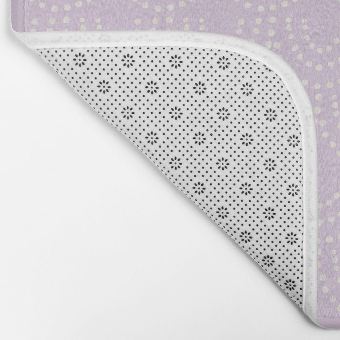 Dotted Scallop - Wisteria Bath Mat Gallery Image 2