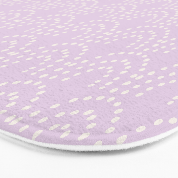 Dotted Scallop - Wisteria Bath Mat Gallery Image 3