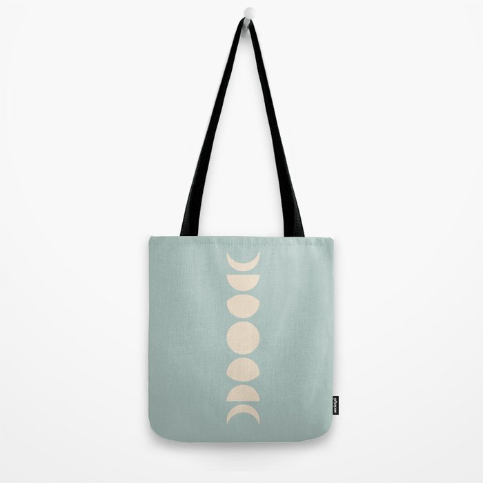 Minimal Moon Phases IX Tote Bag Gallery Image 2