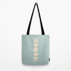 Minimal Moon Phases IX Tote Bag Gallery Image 2