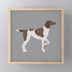 German Shorthaired Pointer Mini Art Print Gallery Image 1