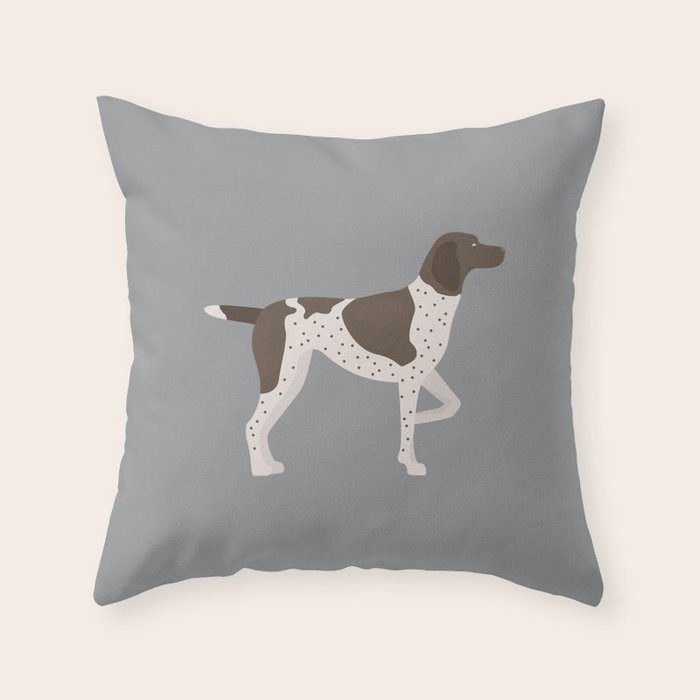 German Shorthaired Pointer Throw Pillow Gallery Image 6