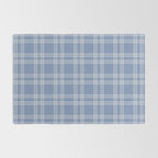 Blue Gingham Rug Gallery Image 2