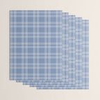 Blue Gingham Wrapping Paper Gallery Image 3