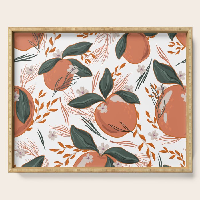 Feeling Peachy Serving Tray Gallery Image 1
