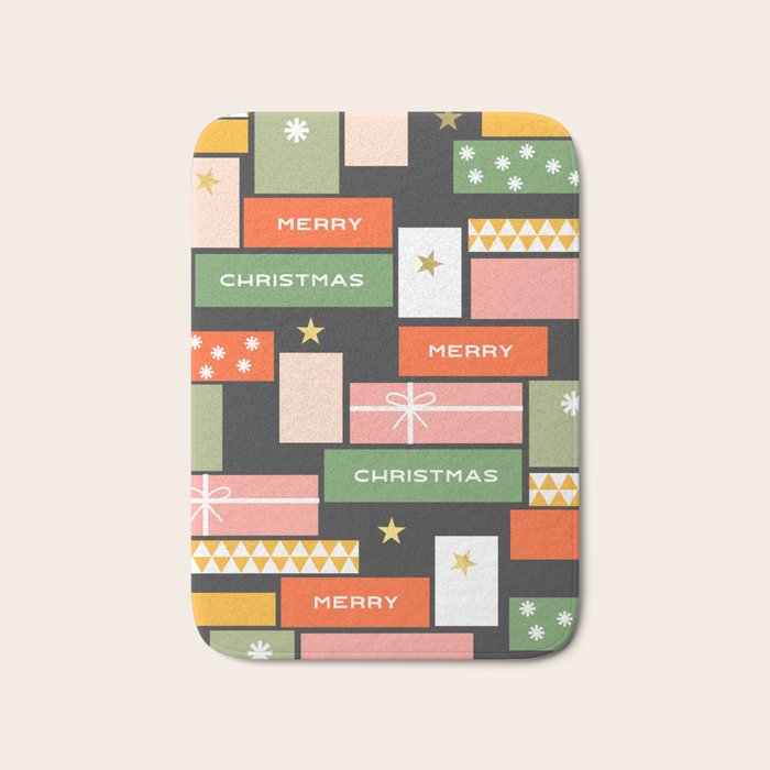 Christmas presents Bath Mat Gallery Image 1