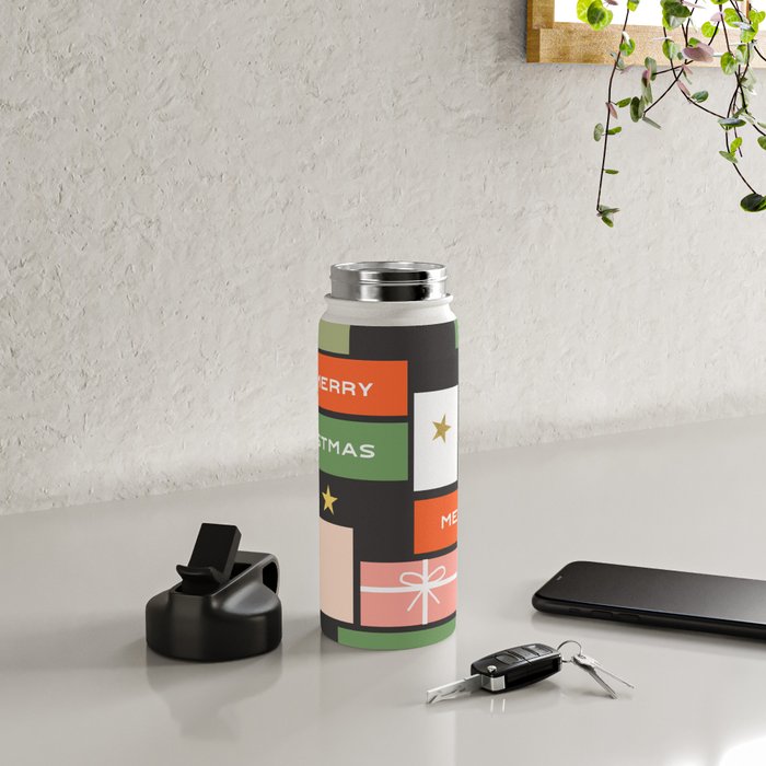 Christmas presents Water Bottle Gallery Image 5