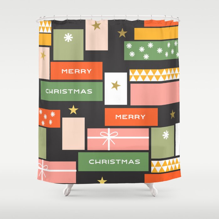 Christmas presents Shower Curtain Gallery Image 1