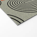 Retro Pattern Lines Welcome Mat Gallery Image 2