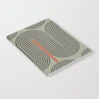 Retro Pattern Lines Notebook Gallery Image 2