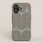 Retro Pattern Lines iPhone Case Gallery Image 1